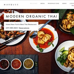 Modern organic thai